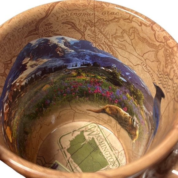 Mount‎ Rainier National Park Ceramic Mug WA Tourist Souvenir All Over Print - Picture 7 of 8